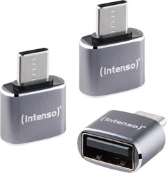 Intenso | Adapter | A480C | USB-A naar USB-C | 480Mbps | 3 stuks