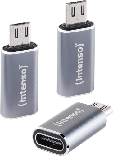 Intenso | Adapter | C480M | USB-C naar USB micro B | 480Mbps | 3 stuks