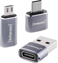 Intenso | Adapter | MIX480 | 1x USB-C -> USB-A, 1x USB-A -> USB-C, 1x USB-C ->USB micro B | 480Mbps | 3 pak
