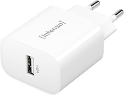 Intenso | Oplader | 1x USB-A | 5 Watt | Wit