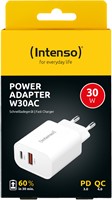 Intenso | Oplader | 1x USB-A | 18 Watt | 1x USB-C | 30 Watt | Wit-2