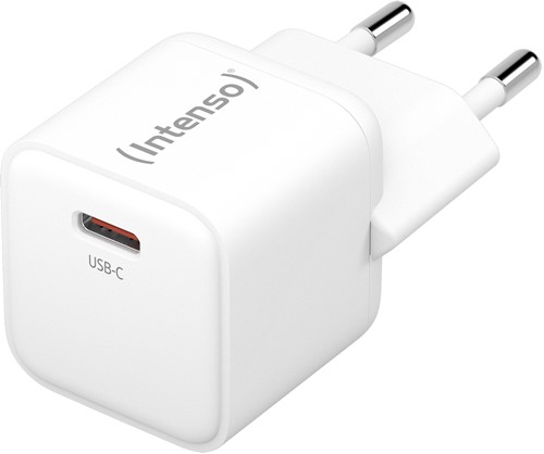 Intenso | Oplader | GaN | 1x USB-C | 30 Watt | Wit