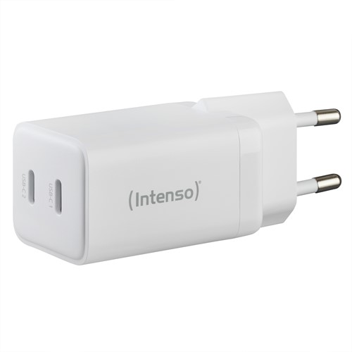Intenso | Oplader | GaN | 2x USB-C | 2x 20 Watt | Wit-3
