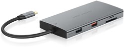 Pepper Jobs | HUB | USB-C | PD 100W | M.2 SSD Slot | Kaartlezer SD & MicroSD