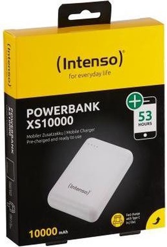 Intenso | Powerbank | 10.000 mAh | USB-C | USB | XS10000 | Wit-2