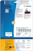 Etiket HERMA 8895 210x297mm A4 10 stuks glossy wit-2