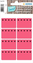 Etiket HERMA 3772 26x40mm diepvries rood 48stuks