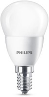 Philips | LED | Kogel | P45 | E14 | 5,5W = 40W | 470lm | 2700K | Opaal | 180° | Niet dimbaar