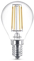 Philips | LED | P45 | Kogel | E14 | 4W = 15W | 470lm | 2700K | Helder | 330° | Niet dimbaar