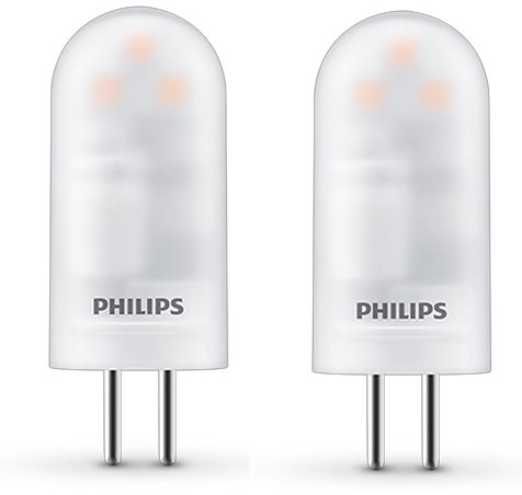 Philips | LED Capsule | G4 | 1,7W =20W | 205lm | 2700K | 330° | Niet dimbaar | 2-pack