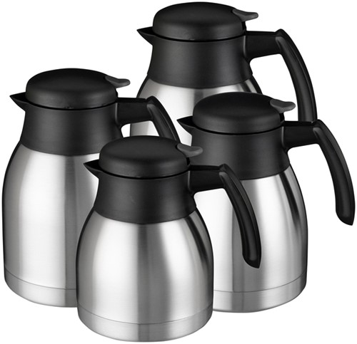 Thermoskan Bravilor dubbelwandig 1.5 liter RVS zwart-2