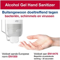 Handdesinfectie Tork S1 Premium alcoholgel ongeparfumeerd 1000 ml 420103-3