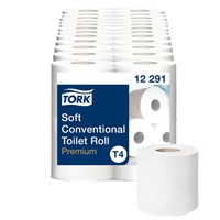 Toiletpapier Tork T4 traditioneel premium 2-laags 198 vel wit 12291