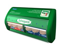 Pleisterdispenser Salvequick met inhoud