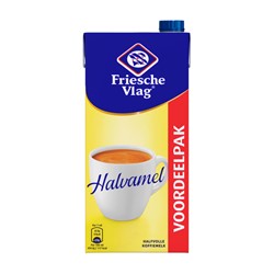 Koffiemelk Friesche Vlag halvamel 930ml
