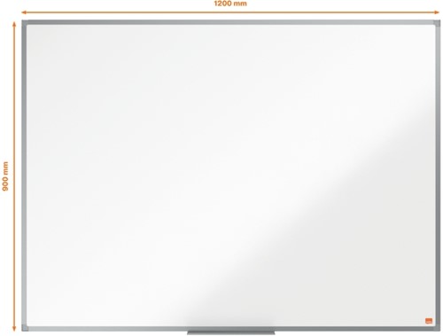 Whiteboard Nobo Essence 90x120cm staal-3