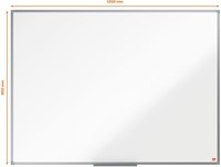 Whiteboard Nobo Essence 90x120cm staal-3