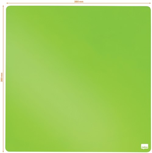 Whiteboard Nobo tegel 36x36cm groen magnetisch-3