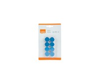 Magneet Nobo 20mm blauw 8 stuks