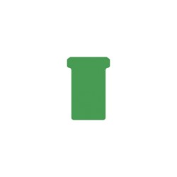 T-kaart Djois formaat 2 48mm groen 100 stuks