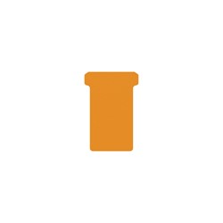T-kaart Djois formaat 2 48mm oranje 100 stuks