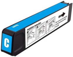 971 XL | 1x Cyaan | Huismerk | Cartridge voor HP