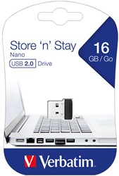 Verbatim | USB Stick | 16 GB | USB 2.0 | Nano