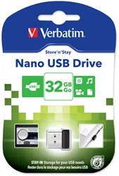 Verbatim | USB Stick | 32 GB | USB 2.0 | Nano