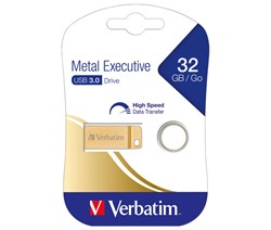 Verbatim | USB Stick | 32 GB | USB 3.2 | Gen 1 | Metal Executive