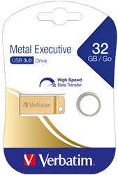 Verbatim | USB Stick | 32 GB | USB 3.2 | Gen 1 | Metal Executive