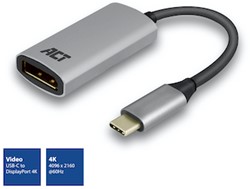ACT | Docking | Adapter | USB-C | Displayport | Space Gray
