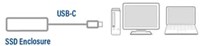 ACT | Docking | Adapter | USB-C | HDMI | 4K | PD Pass Through 60 Watt | 2x USB-A | Kaartlezer SD & MicroSD | Space Gray-3