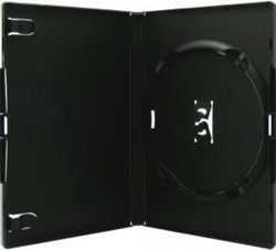 AMARAY | DVD-Videobox | 14mm | 1 Disc | Zwart | 50 stuks