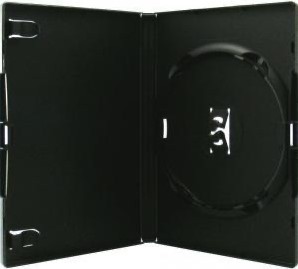 AMARAY | DVD-Videobox | 14mm | 1 Disc | Zwart | 50 stuks