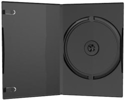 MediaRange | DVD Videobox | 14mm | 1 Disc | Zwart | 50 Stuks
