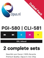 PGI-580 XXL | CLI-581 XXL | 10 Pack | Huismerk | Cartridges voor Canon-2