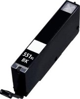 CLI-551 XL | 1x Zwart | Huismerk | Cartridges voor Canon