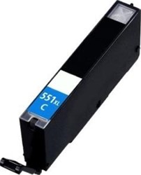 CLI-551 XL | 1x Cyaan | Huismerk | Cartridges voor Canon
