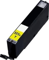 CLI-551 XL | 1x Geel | Huismerk | Cartridges voor Canon