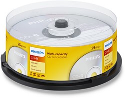 Philips | CD-R | 800 MB | 25 stuks