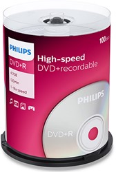 Philips | DVD+R | 4.7 GB | 100 Stuks