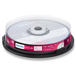Philips | DVD+R | 4.7 GB | 10 Stuks