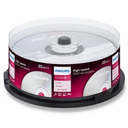 Philips | DVD+R | 4.7 GB | 25 Stuks