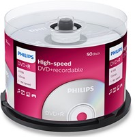 Philips | DVD+R | 4.7 GB | 50 Stuks