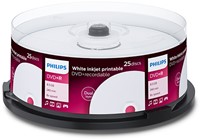 Philips | DVD+R | DL | 8.5 GB | Inkjet Printable | 25 Stuks