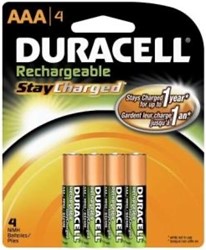 Duracell | Batterijen | Rechargeable | NimH | AAA | HR03 | 800mAh | 4 Stuks