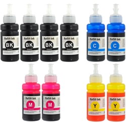 T664 | 10 Pack | Huismerk | Cartridges voor Epson