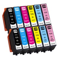 378 XL | 12 Pack | Huismerk | Cartridges voor Epson