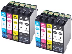 502 XL | 10 Pack | Huismerk | Cartridges voor Epson