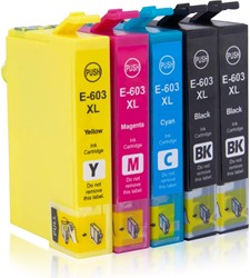 603 XL | 5 Pack | Huismerk | Cartridges voor Epson